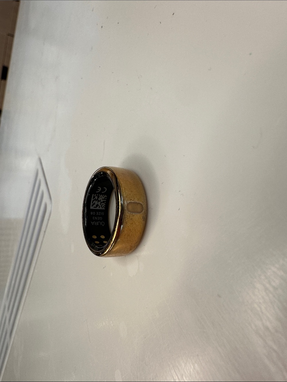 Oura Ring Gen3 Size 8 Smart Wellness Ring in Rose Gold - Fitness & Sleep Tracker - Picture 7 of 7